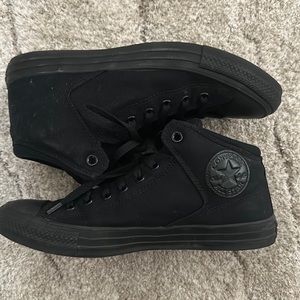 CONVERSE MENS CHUCK TAYLOR ALL STAR HIGH STREET SNEAKER - BLACK SIZE 9.5 Men’s